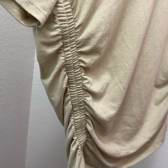 Tan Rouched Top - Picture 3 of 3